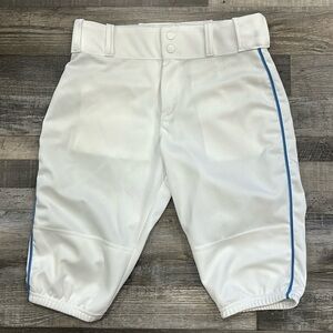 Alleson White Knicker Baseball Pants